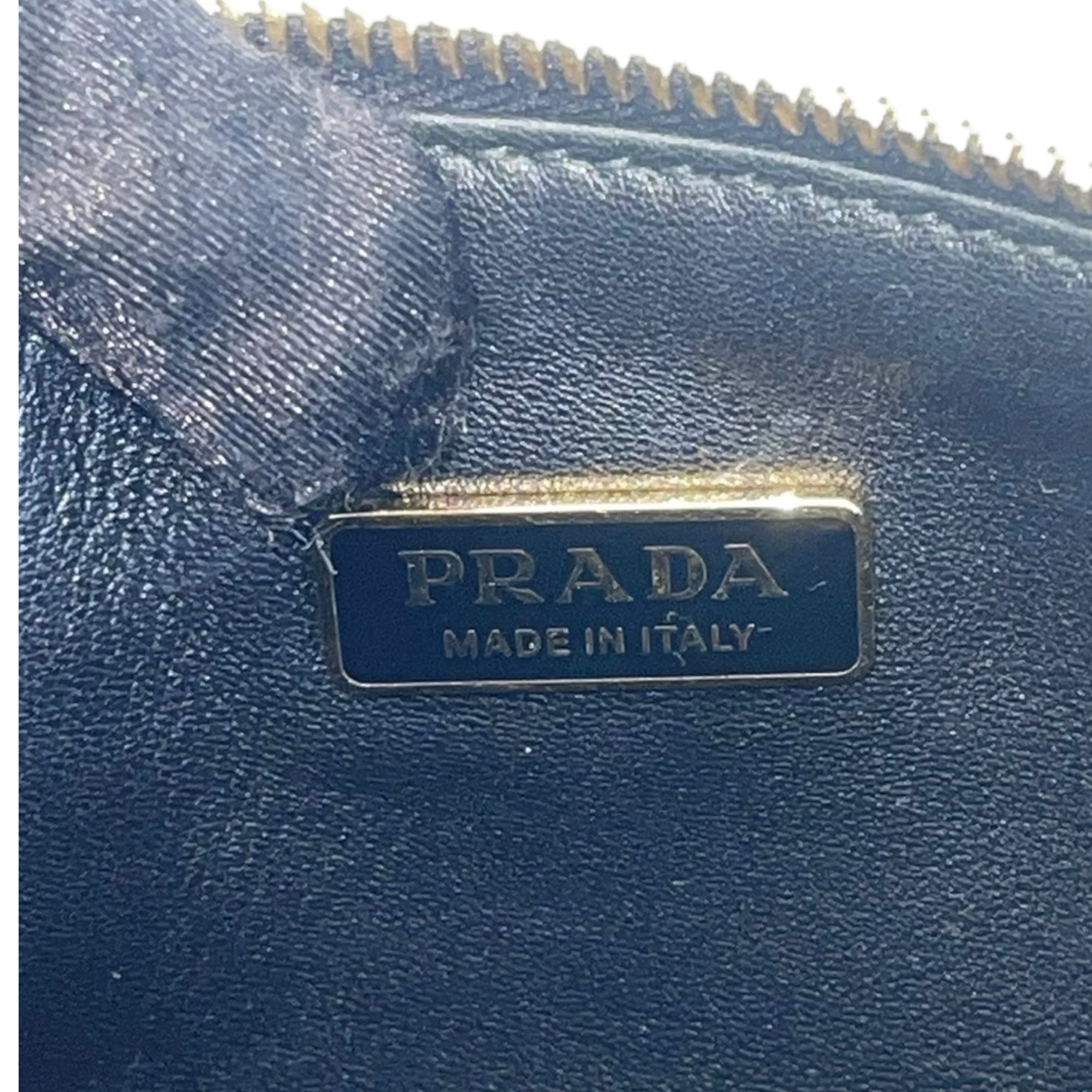Prada Triangle Mini Jacquard Bag