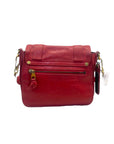 Proenza Schouler Mandarin Red Leather Fringe PS1 Tiny Bag