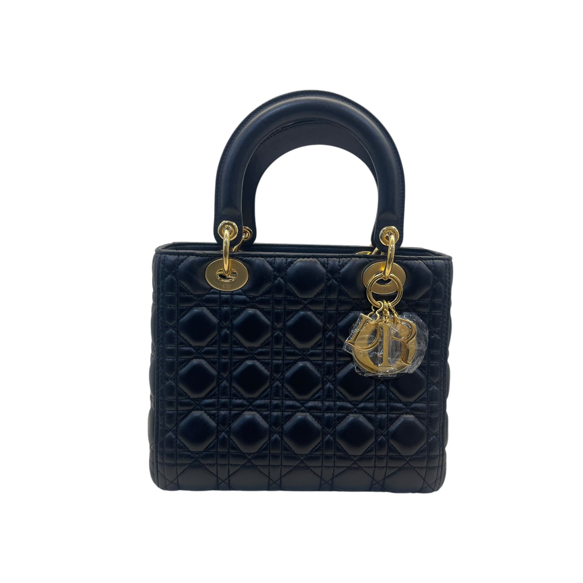 Christian Dior Mini Lady Dior Black Cannage Bag