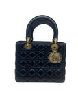 Christian Dior Mini Lady Dior Black Cannage Bag