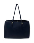 Michael Kors Navy Blue Saffiano Leather Large Selma Tote Bag