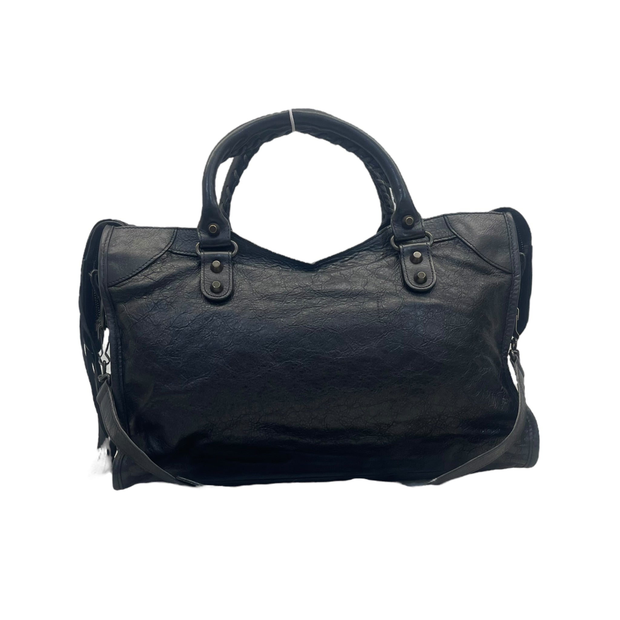 Balenciaga Black Leather RH Classic City Bag