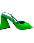 The Attico Neon Leather Sandals EU 39