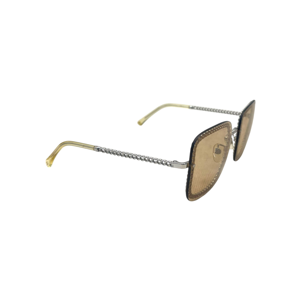 Buy Chanel Silver Chain Detail 4244 Square Sunglasses Online