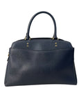 Coach Blue Leather Mini Lillie Carryall Satchel