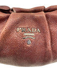 Prada Cervo Lux Chain Hobo Bag