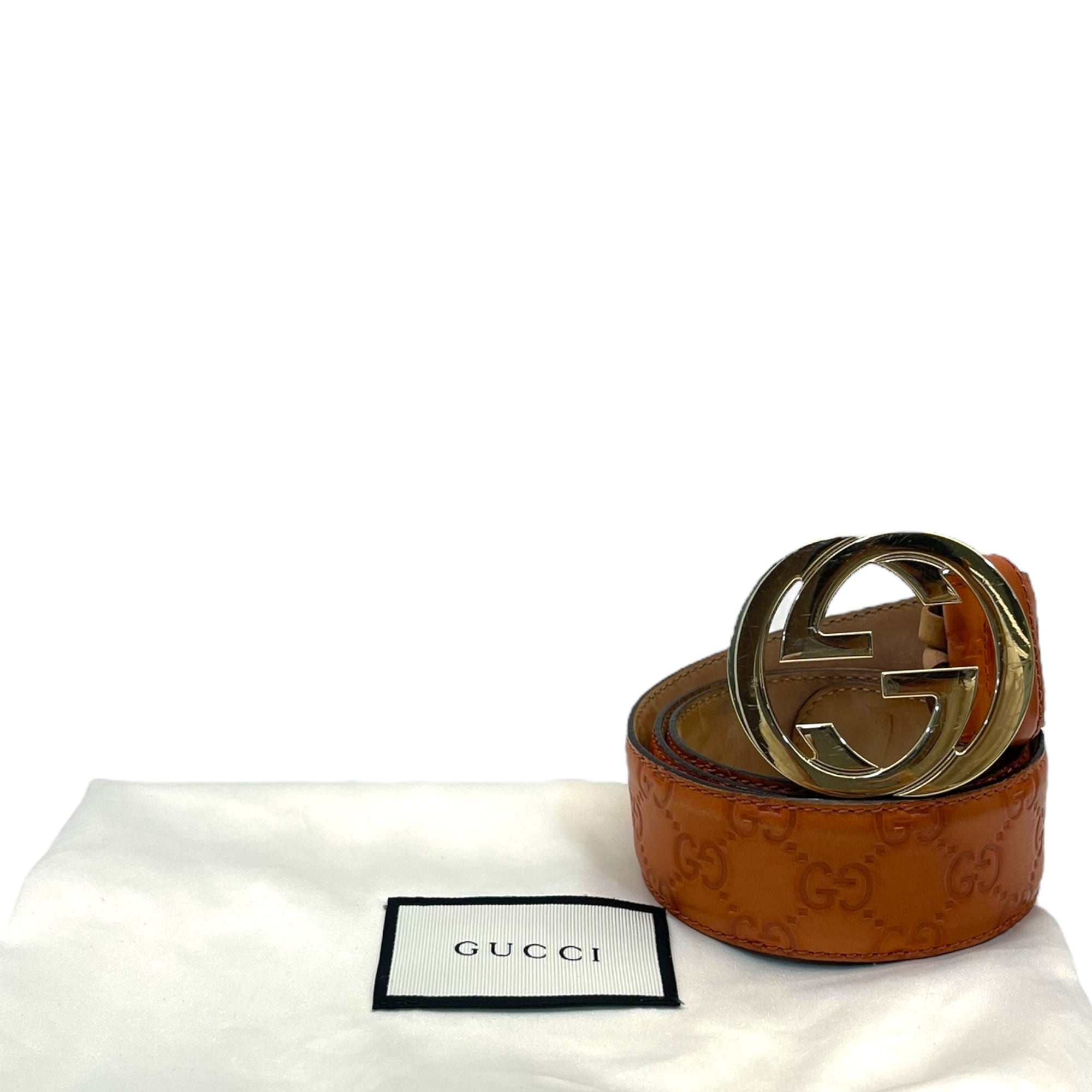 Gucci GG Marmount Reversible Belt in Brown Leather 90 cm
