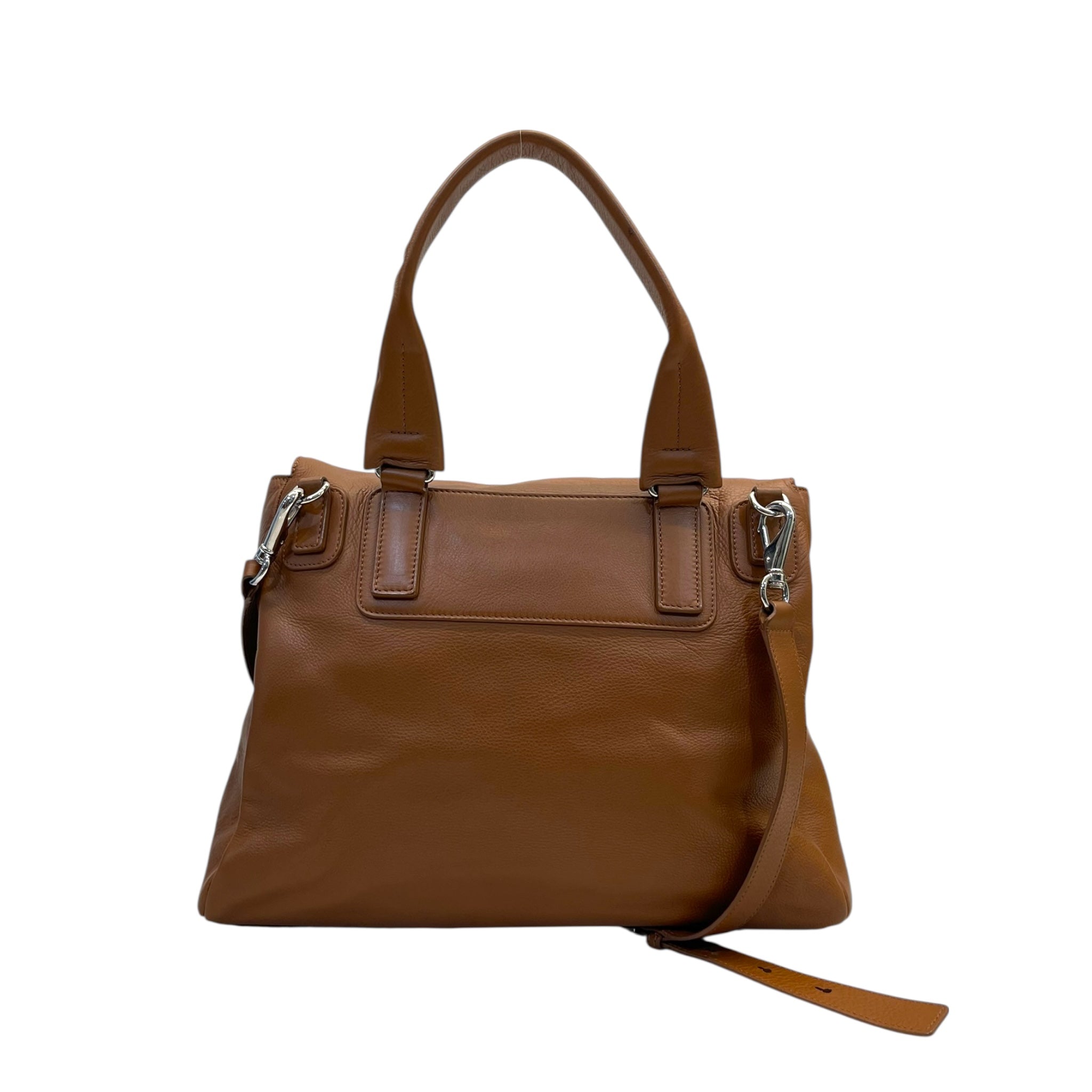 Givenchy Pandora Brown Pure brown Leather Medium Bag