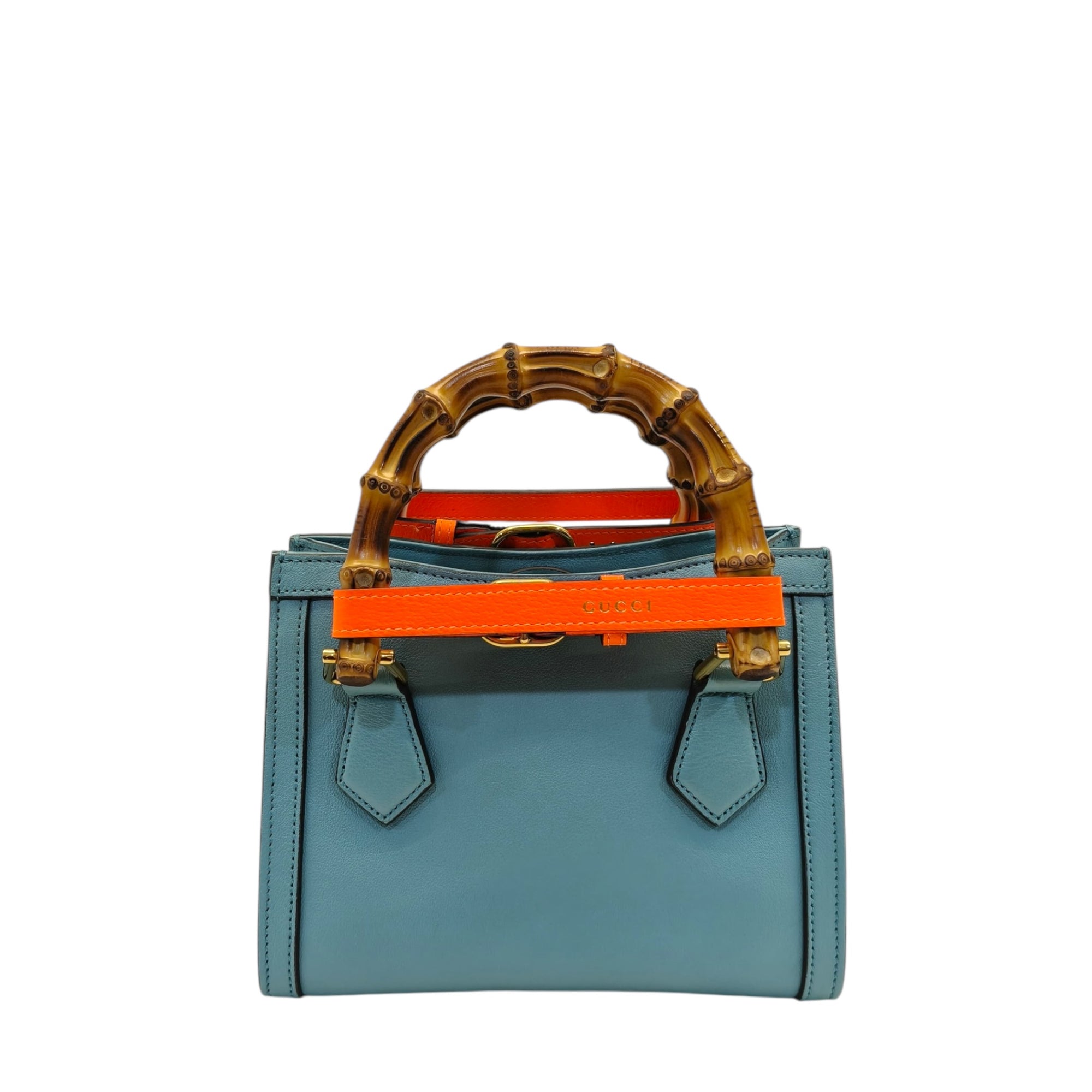 Gucci Diana Bamboo Leather Handbag