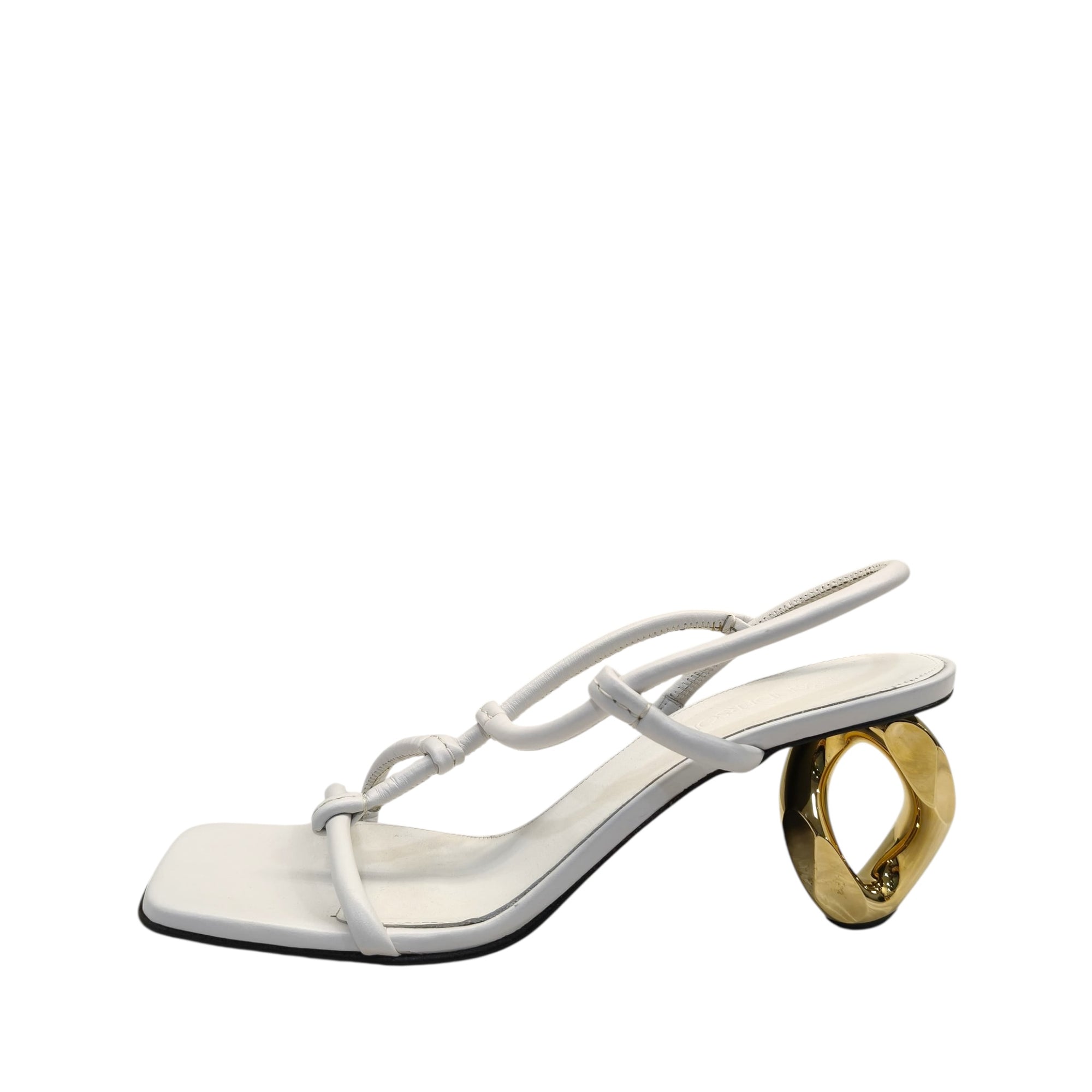 JW Anderson Chain-Heel Strappy Sandals EU 38.5