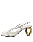 JW Anderson Chain-Heel Strappy Sandals EU 38.5
