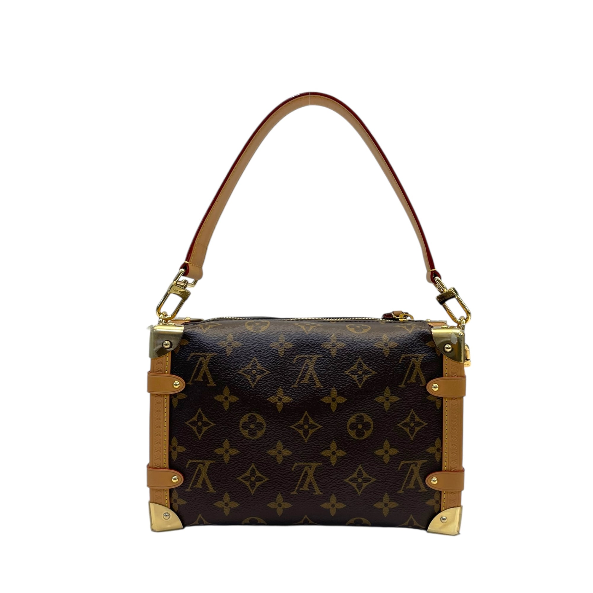 Louis Vuitton Brown Monogram Mini Soft Trunk Shoulder Bag