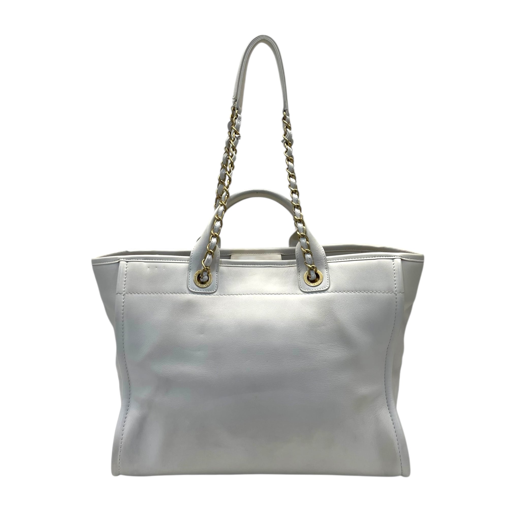 Chanel 2022 Enamel Medium Deauville Tote Bag
