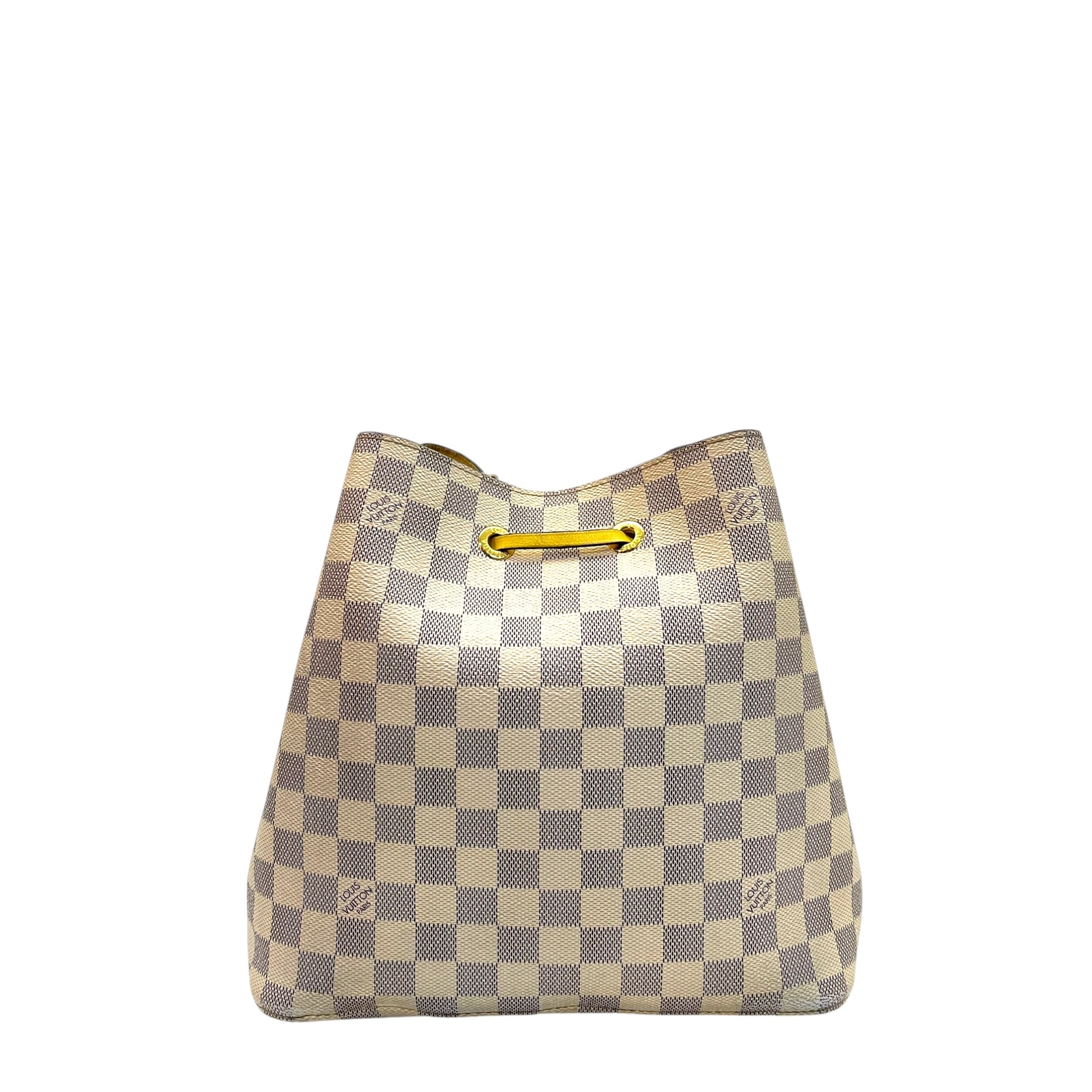 Louis Vuitton Neonoe Damier Azur Pineapple Shoulder Bag