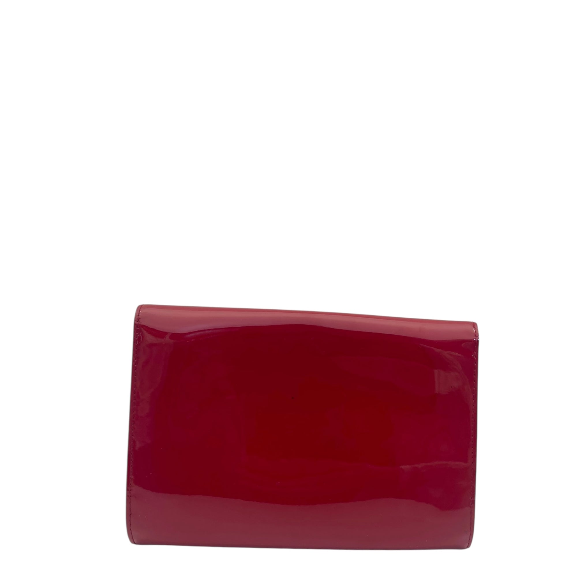 Louis Vuitton Vernis Patent Leather Louise Clutch One Size
