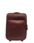 Bottega Veneta Trolley VN Leather Suitcase Red