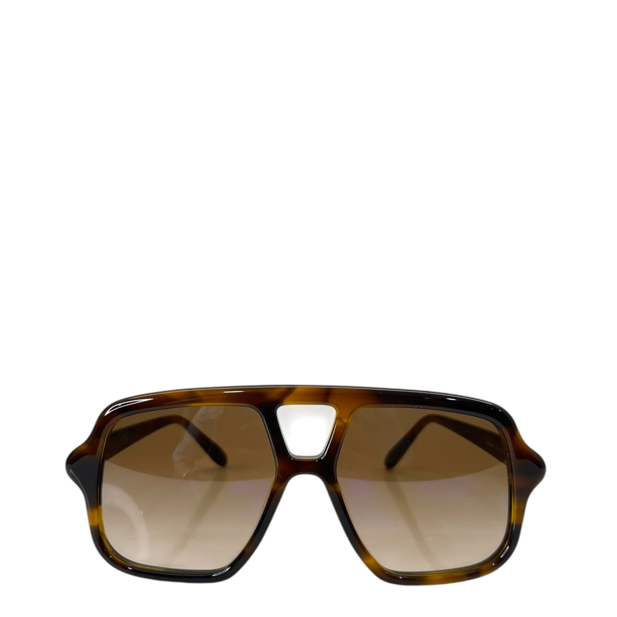 LOEWE EYEWEAR Aviator-style tortoiseshell acetate sunglasses
