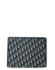 Dior 30 Montaigne Dea Pouch in blue Dior Oblique jacquard