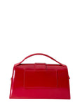 Jacquemus Red Patent Leather The Large Bambino Bag
