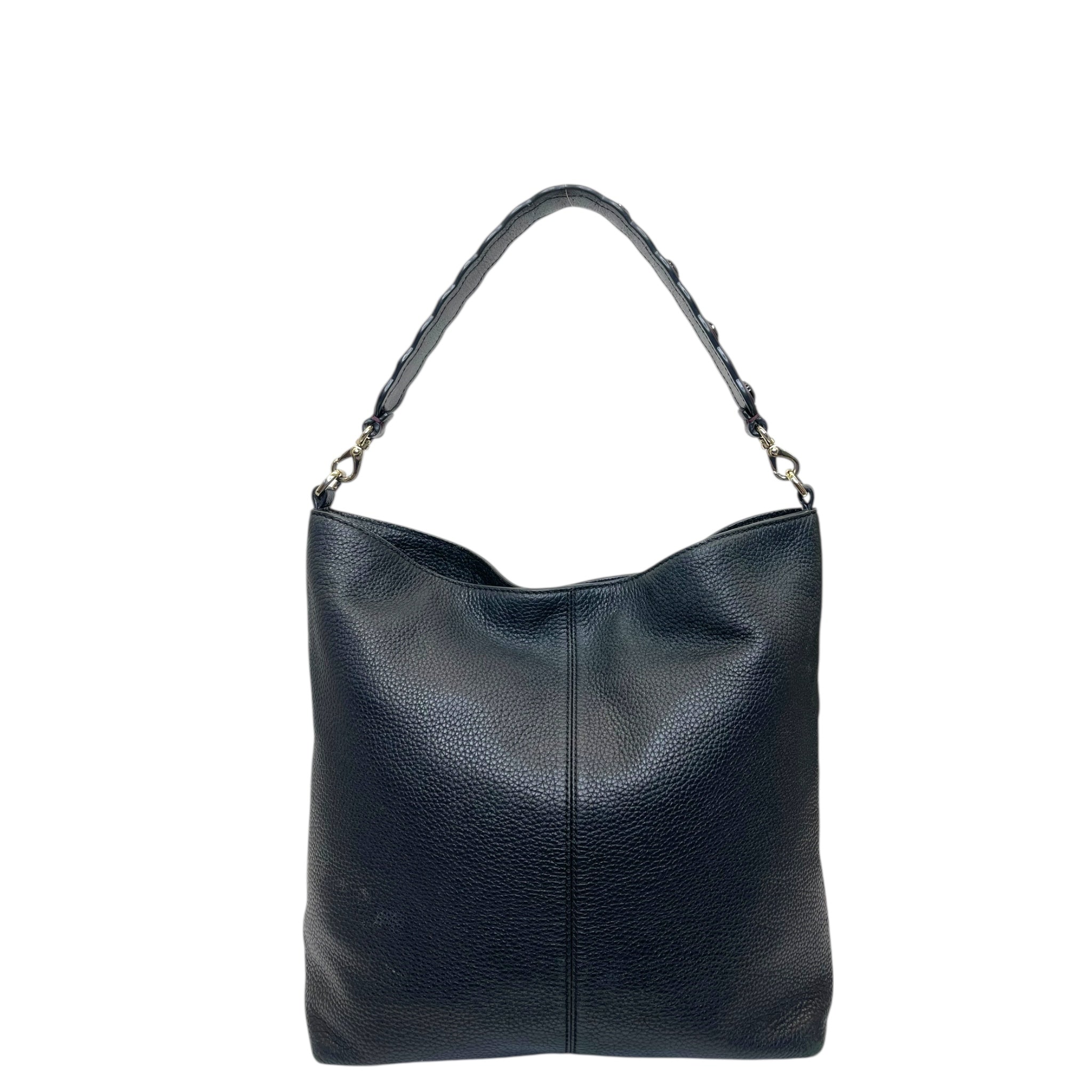 Kate Spade New York — Pebbled Leather Scalloped-Edge Shoulder Bag