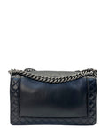 Chanel Black Leather Enchained Boy New Medium Flap Bag
