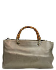 Gucci Bamboo Shopper Medium Leather Tote Bag