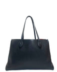 Louis Vuitton Lockme Shopper Black Leather Tote Bag