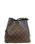 Louis Vuitton NéoNoé MM Bucket Bag Monogram/Black Leather Trim