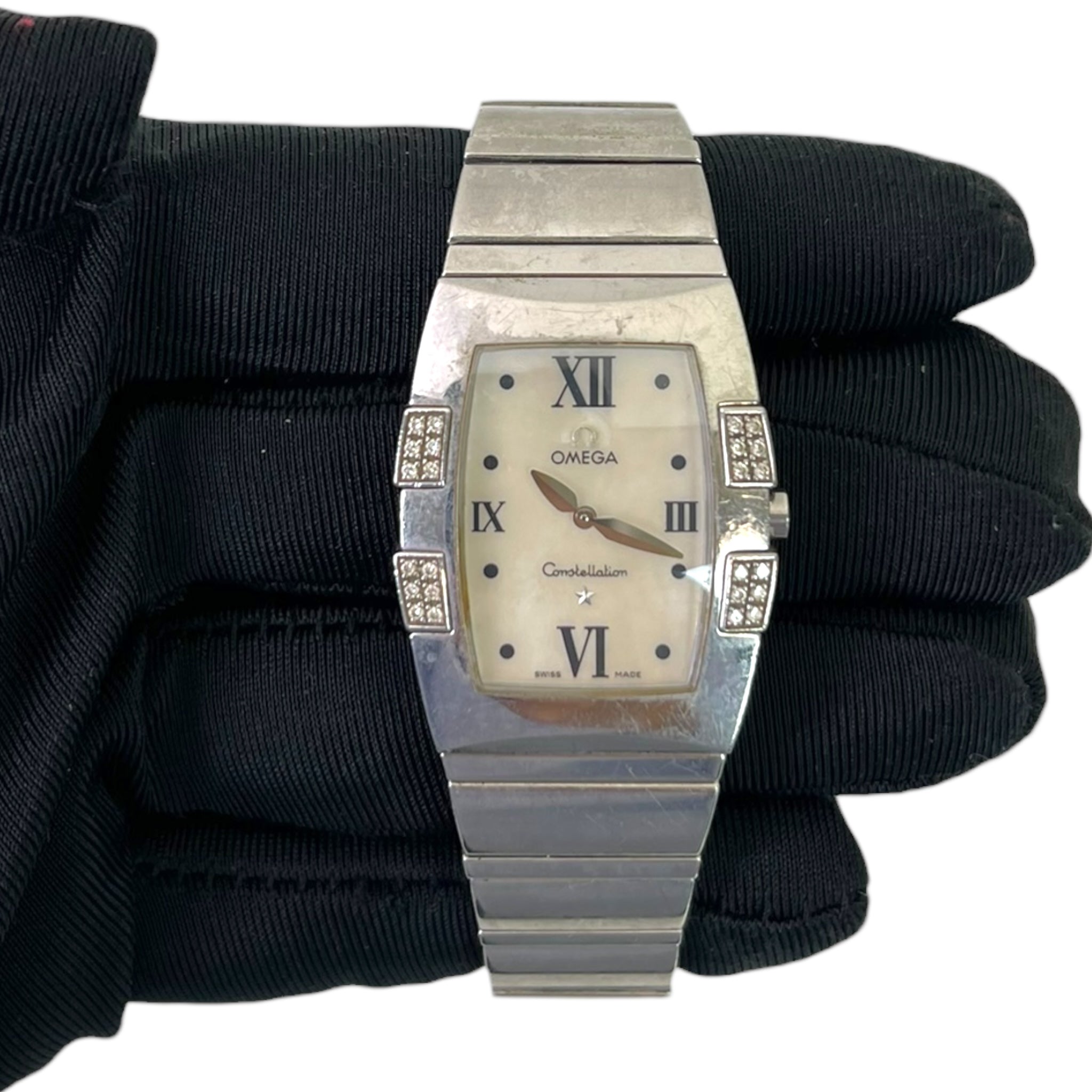 Omega Constellation Quadrella ladies' watch