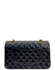 Chanel Medium Classic Double Flap Bag Black Lambskin