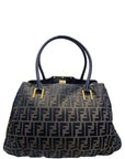 Fendi Mia Shoulder Bag Signature Tobacco Zucca Canvas
