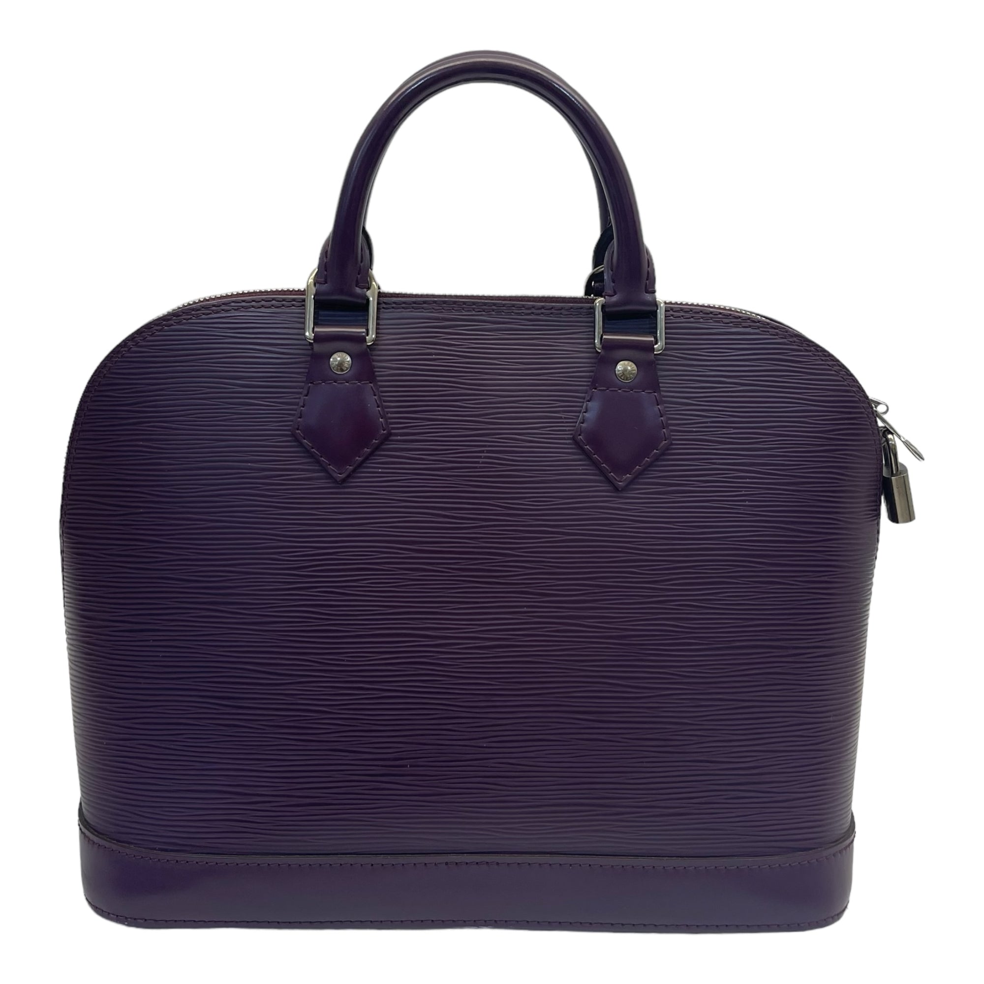 Louis Vuitton Purple Epi Leather Alma PM Bag