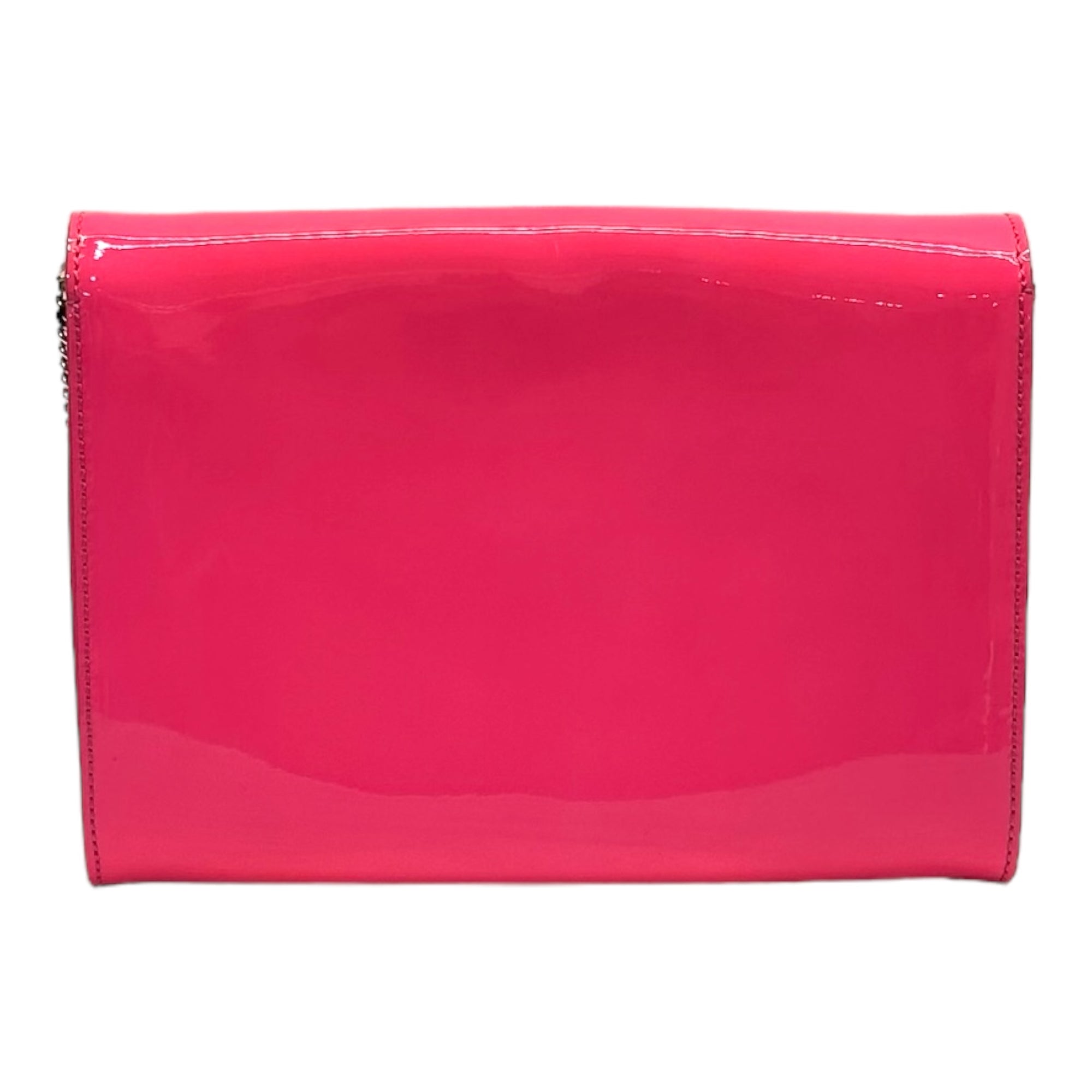 Versace Patent Palazzo Medusa Chain Evening Bag