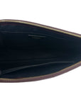 Yves Saint Laurent Burgundy Matelasse Leather document Holder