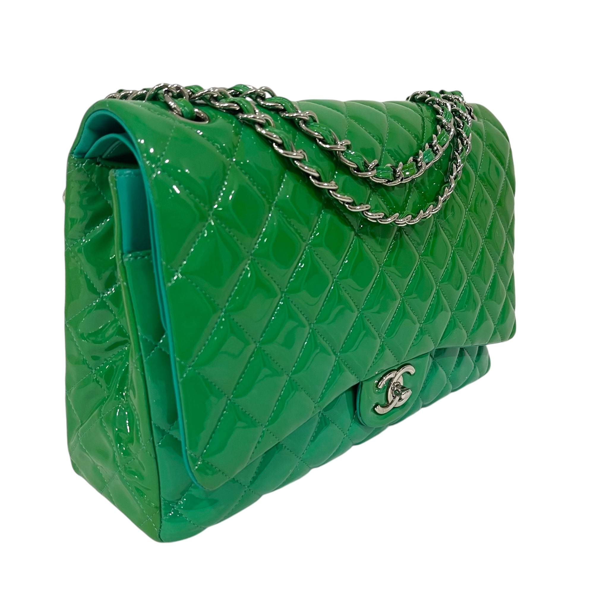 Chanel Double Flap in Patent Leather