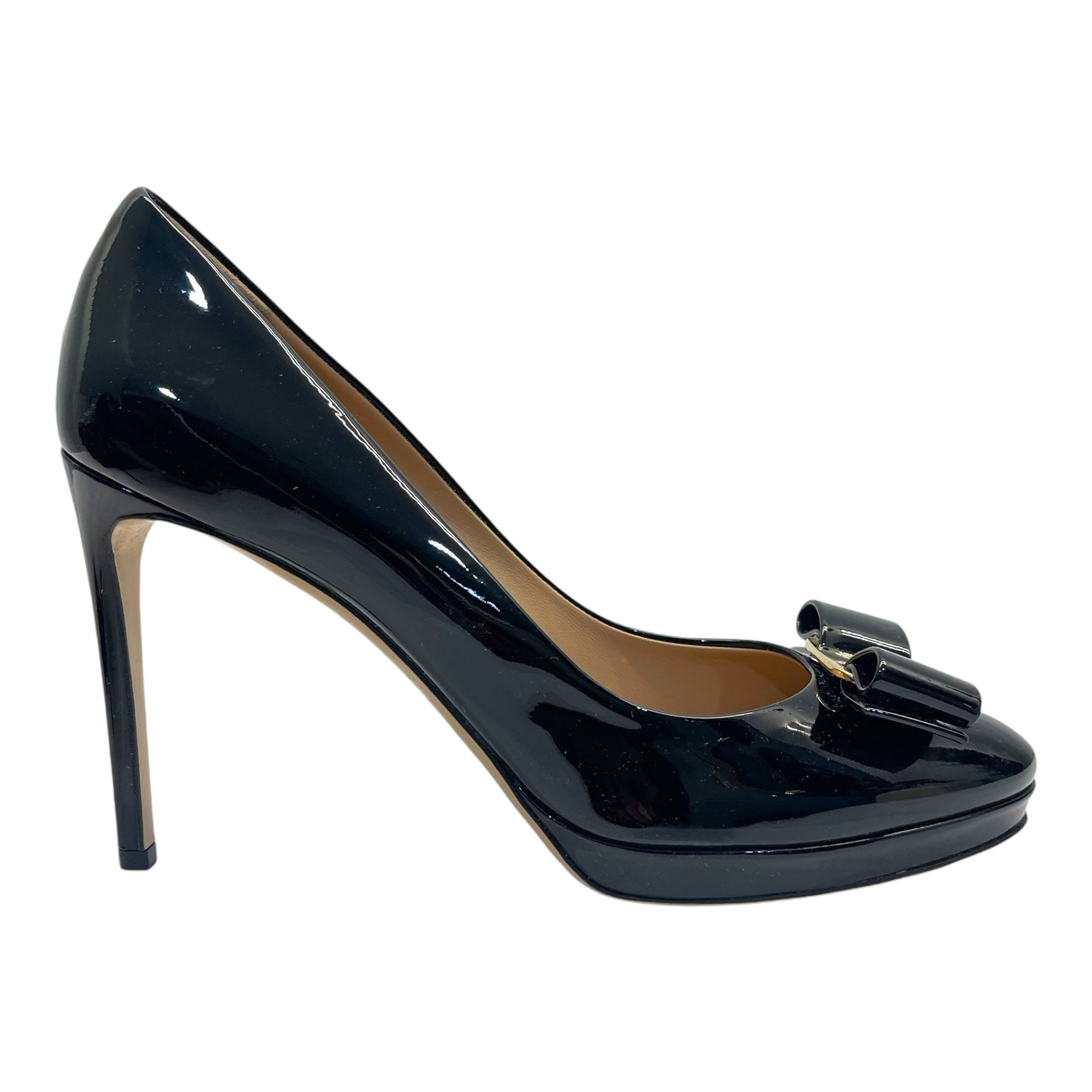 Salvatore Ferragamo Peep Toe Heels Size US 9.5