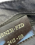 Fendi Tobacco/Purple Zucca Canvas and Suede Medium Chef De Jour Bag