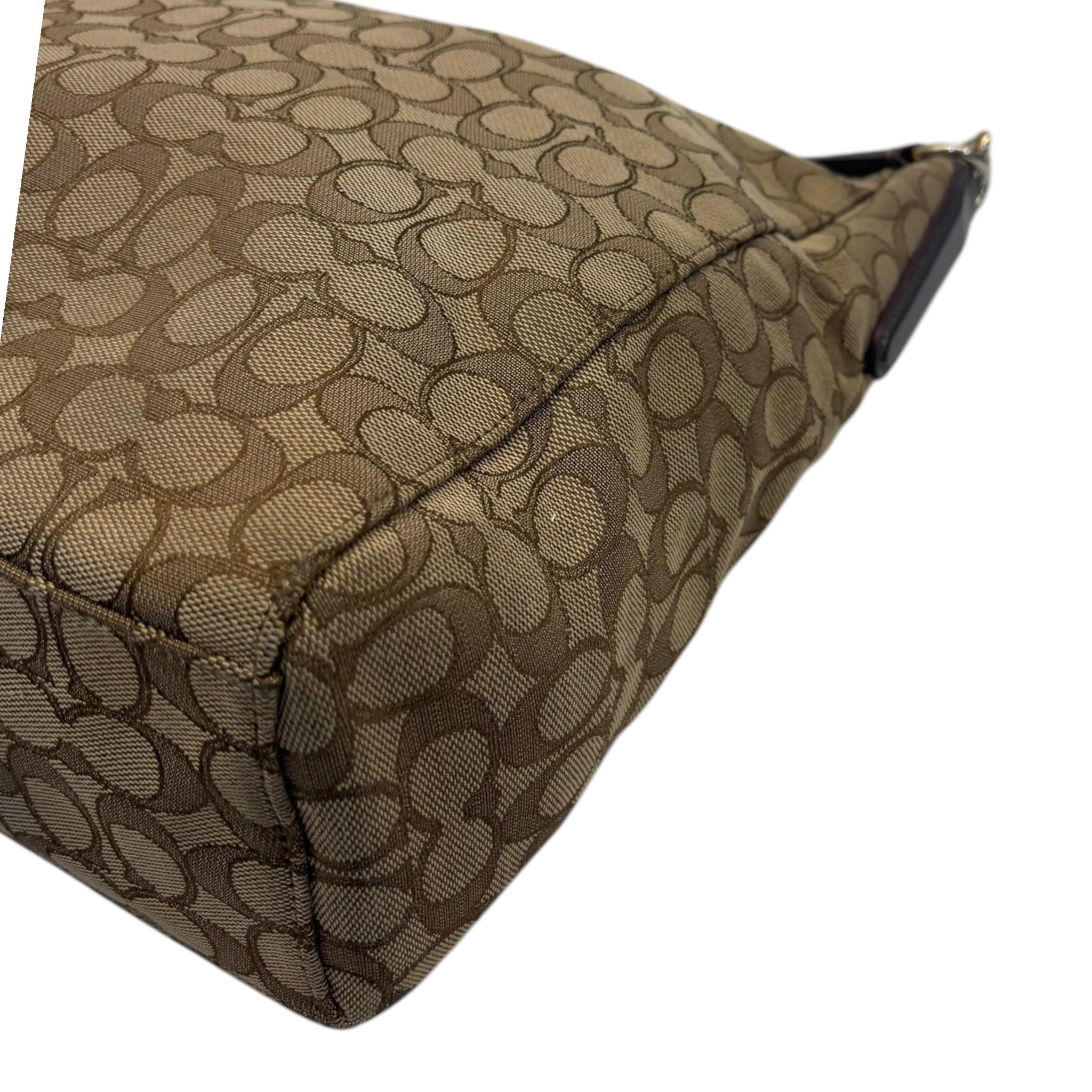 Coach Signature Hobo Bag