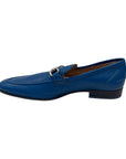 Salvatore Ferragamo Blue Loafers Men UK 9.5