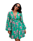 Masaba Floral Crepe Dress