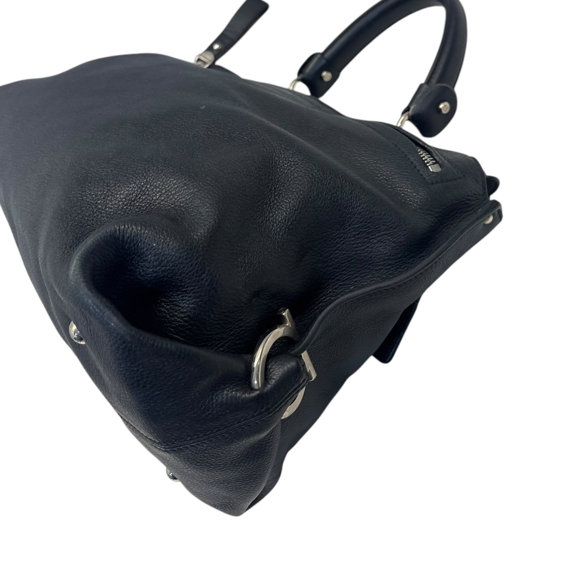 Salvatore Ferragamo Black Sofia Bag Medium
