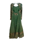 Astha Narang Green Net Anarkali Set Size M