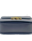 Celine Grey Calfskin Leather Crossbody Bag