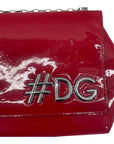 Dolce and Gabbana Red Patent Leather Bag