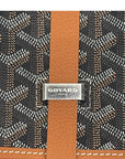 Goyard Belvedere Black/Tan Canvas PM Bag