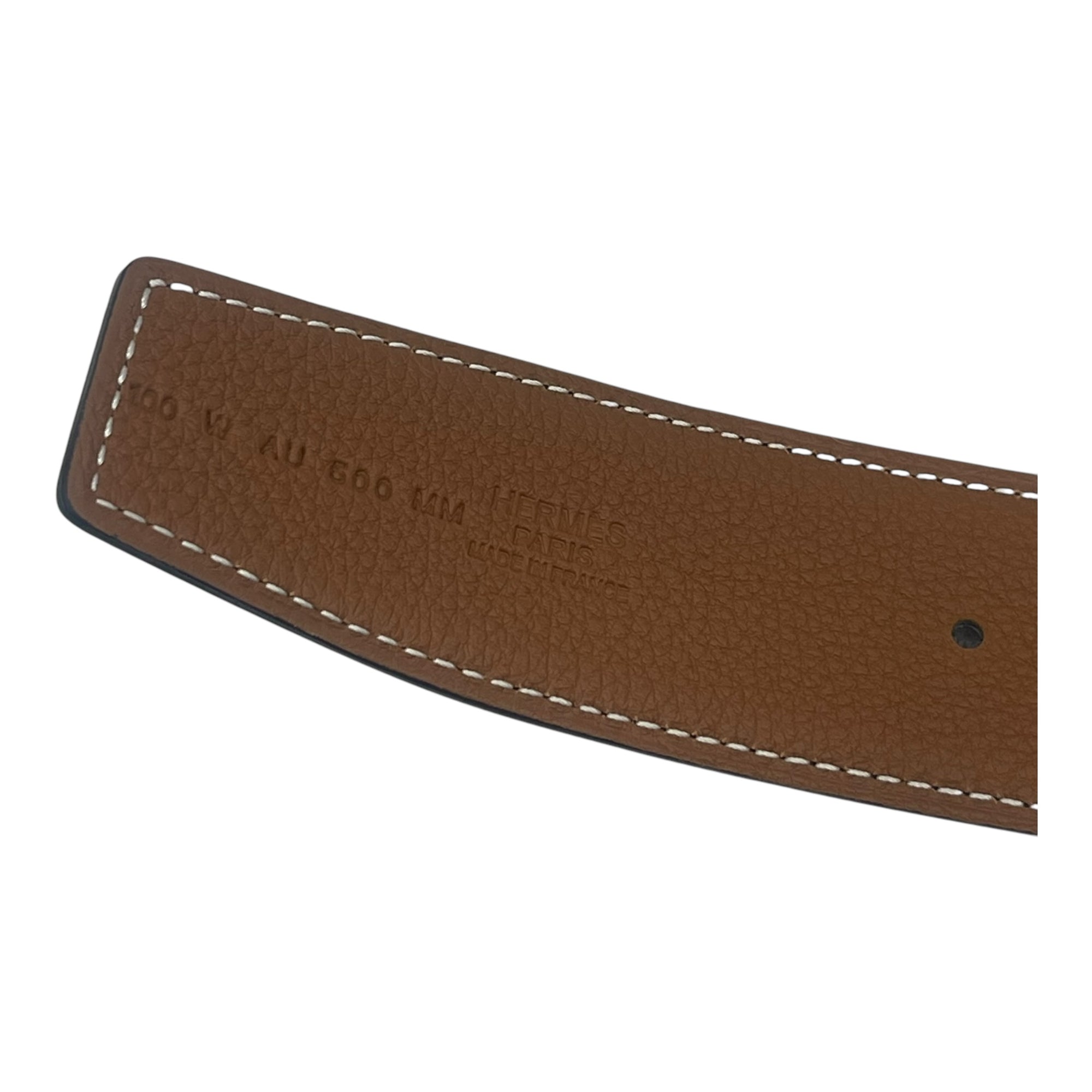 Hermes H Belt Buckle and Reversible Leather Strap