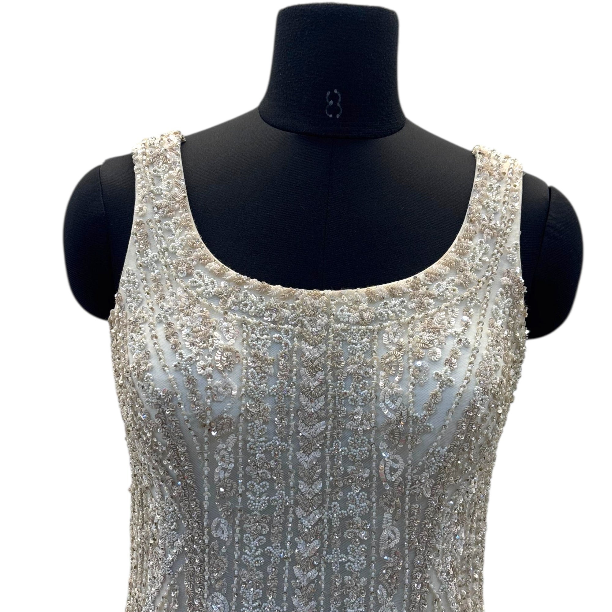 Seema Gujral Ivory Gown