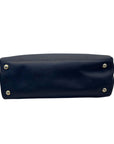 Michael Kors Navy Blue Saffiano Leather Large Selma Tote Bag