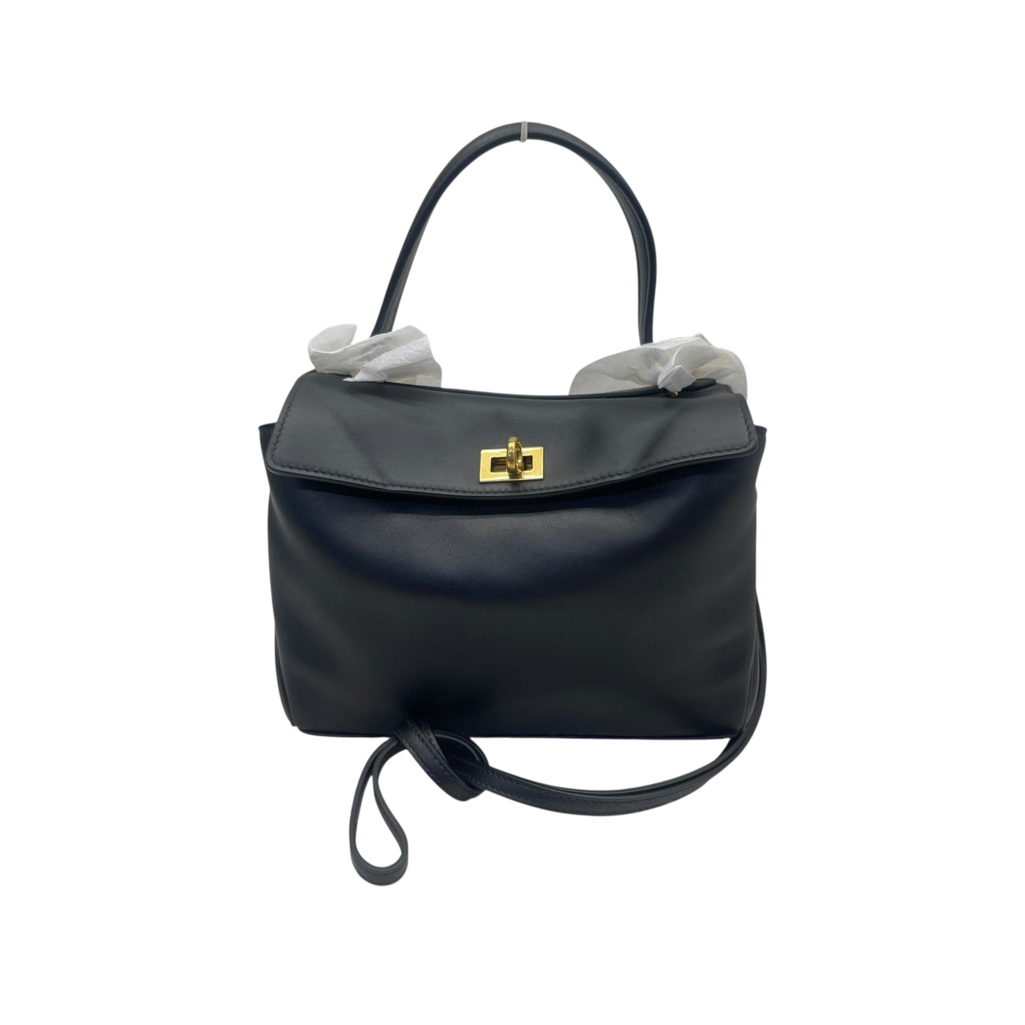 Balenciaga Rodeo Mini Black Leather Bag