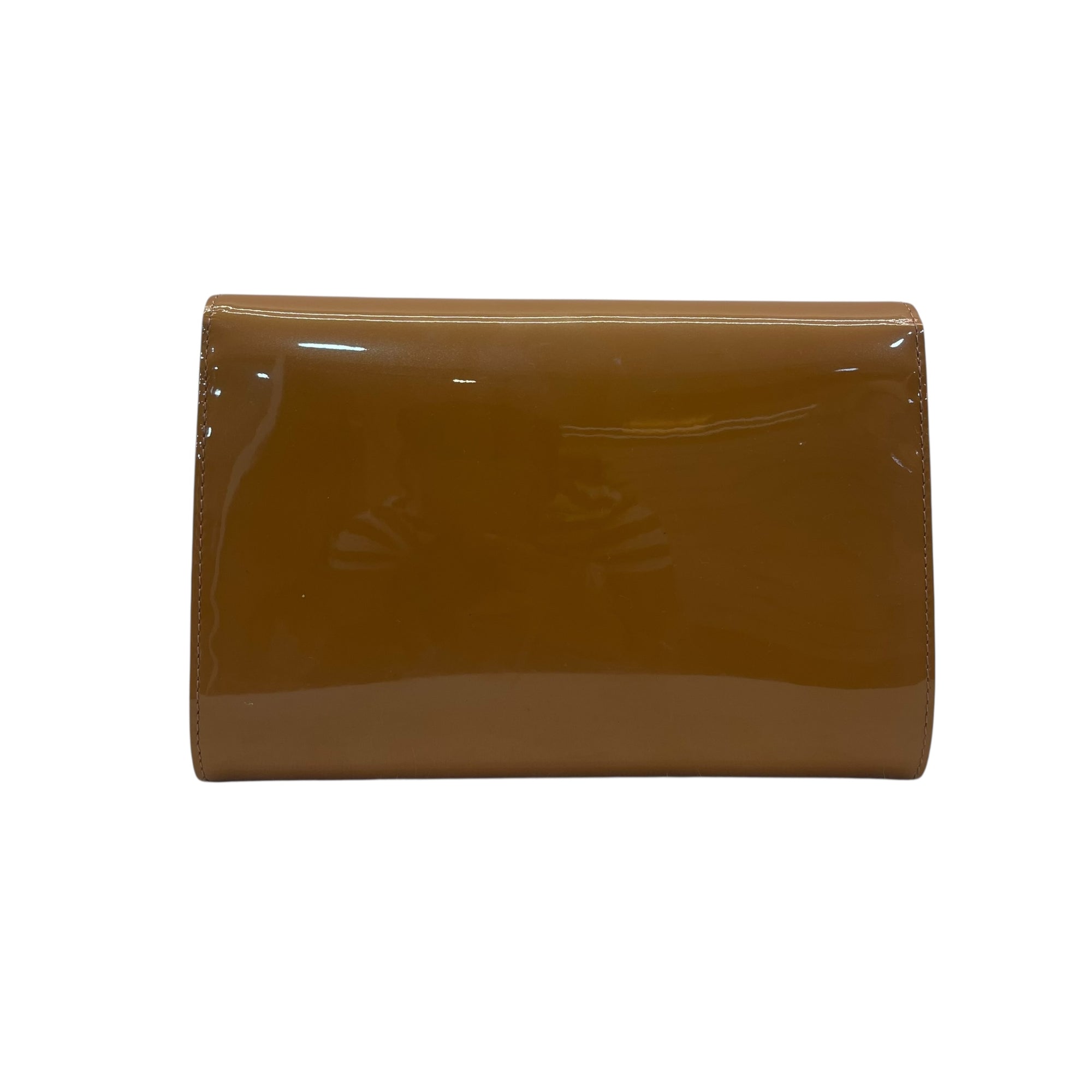 Louis Vuitton Patent Leather Louise MM Clutch